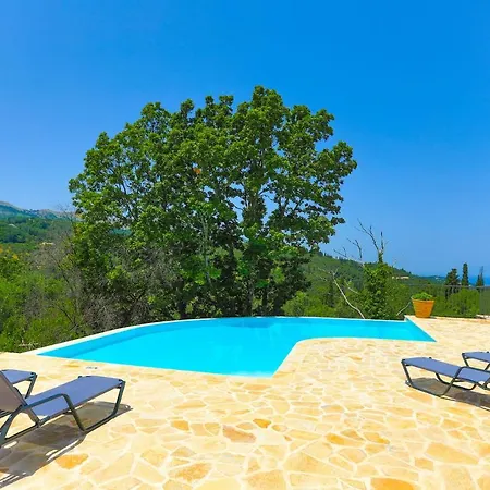 Brand New Loki With Large Infinity Pool Wifi And Sea Views 别墅 Agnítsini